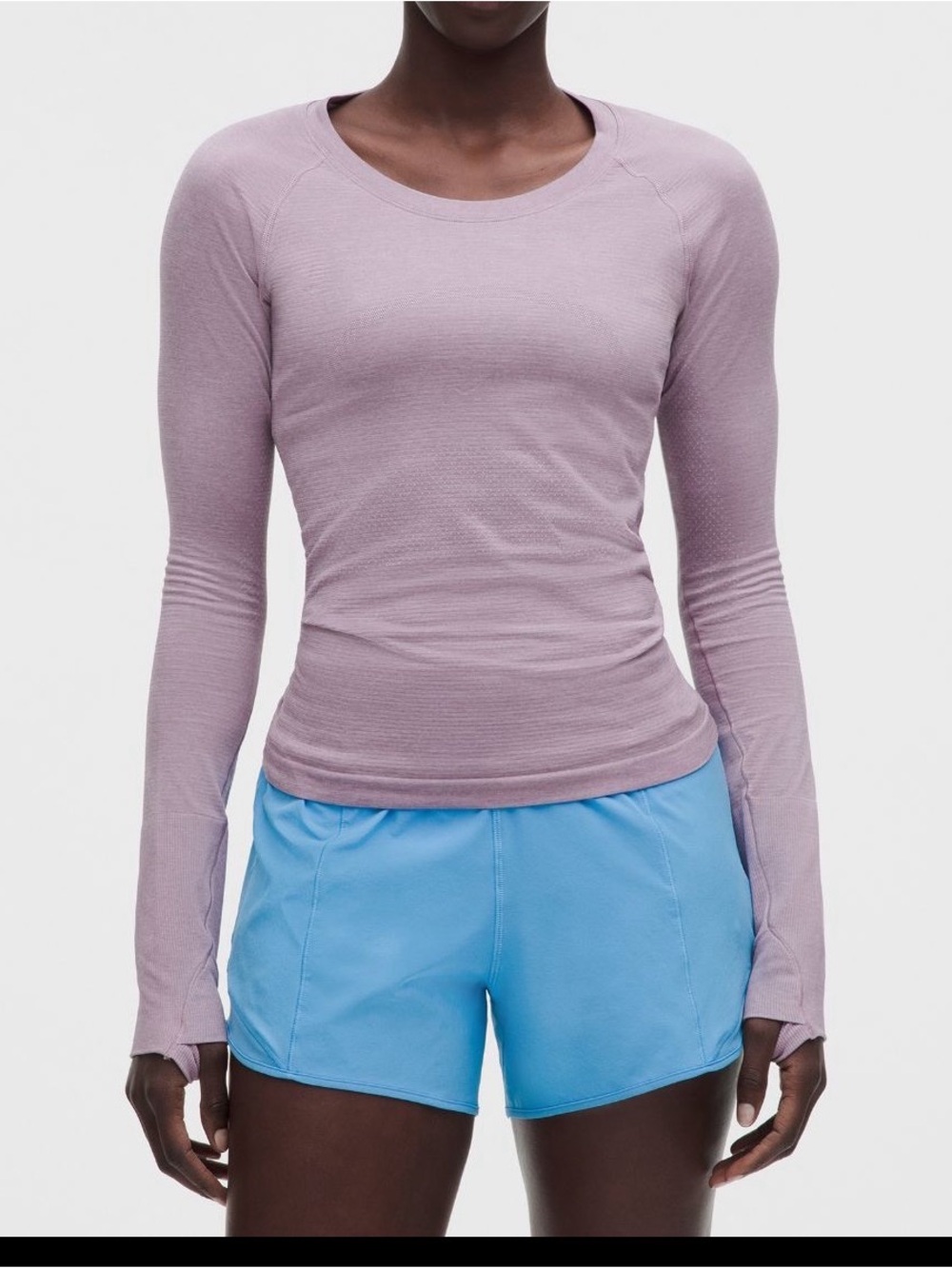 5-2 Size 8 NWT Lululemon Swiftly Tech Long Sleeve 2.0 Race LLAY